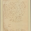 Letter to William Willis