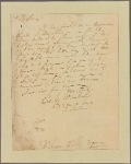 Letter to William Willis