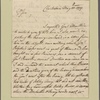 Letter to Gen. [Benjamin] Lincoln