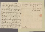 Letter to Gen. [Benjamin] Lincoln