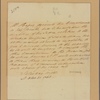 Letter to Col. John [Faucheraud] Grimké