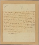 Letter to Col. John [Faucheraud] Grimké