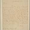 Letter to Thomas Pinckney