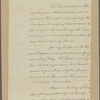 Letter to Gen. [Benjamin] Lincoln