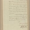 Letter to Gen. [Benjamin] Lincoln