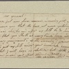 Letter to [Gen. Benjamin Lincoln?]
