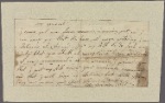 Letter to [Gen. Benjamin Lincoln?]