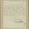 Letter to Gen. [Benjamin] Lincoln