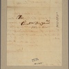 Letter to Gov. Benjamin Guerard, Charles Town