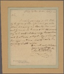 Letter to H. R. Desaussure, Broad Street