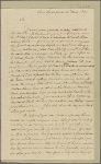 Letter to Lieut. Col. [Nisbet] Balfour, Charles Town