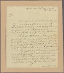 Letter to Gen. [James] Paterson [Charleston?]