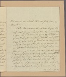 Letter to Gen. [James] Paterson [Charleston?]