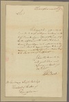 Letter to Joseph Reed, President of Pennsylvania