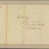 Letter to Joseph Reed, President of Pennsylvania