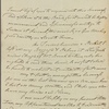 Letter to Lieut. Edward Scott, London