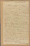 Letter to Gov. George Clinton, New York