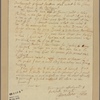 Letter to Sir William Johnson