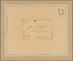 Letter to Joshua Fisher, Merchant in Philadelphia