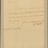 Letter to [Gov. George Clinton.]