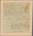 Letter to Thomas Riche [Philadelphia]