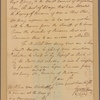 Letter to Elias Boudinot, Commissary General of Prisoners, Head Quarters, Chester
