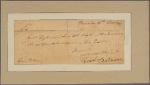 Letter to Gen. [Caesar] Rodney. Col
