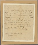 Letter to the Committee of the Township of Bergen, [N. J.,] by John Lee