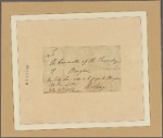 Letter to the Committee of the Township of Bergen, [N. J.,] by John Lee