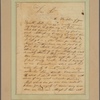 Letter to Nathan Hale, Yale College [New Haven]
