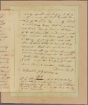Letter to Nathan Hale, Yale College [New Haven]