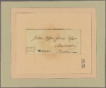 Letter to John Coffin Jones, Esq.