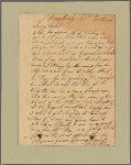 Letter to Samuel Boardman, Weathersfield