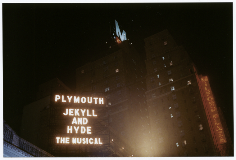 Plymouth and Booth Theatre: New York City, NY (Vintage)