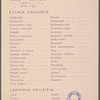 Sandwich price list of Hotel Torni in Helsinki, Finland