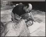 Michael Lombard and Estelle Parsons in the stage production Mert and Phil