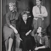 June Walker [center] and unidentified others in the 1958 tour of the stage production Middle of the Night