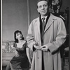 Norman Feld and unidentified [left] in the 1958 tour of the stage production Middle of the Night