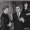 Edward G. Robinson [center] and unidentified others in the 1958 tour of the stage production Middle of the Night