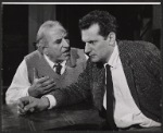 Ed Begley and Steven Hill in the stage production The Midnight Sun
