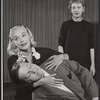 June Havoc and unidentified others in rehearsal for 1959 stage production A Midsummer Night's Dream