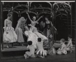 Ellen Geer [left], Nancy Wickwire [center] and unidentified others in the 1959 American Shakespeare production of A Midsummer Night's Dream