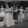 June Havoc [right] and ensemble in the 1959 stage production A Midsummer Night's Dream