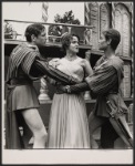 Jonathan Farwell, Margaret Hall and Richard Jordan in the 1961 stage production A Midsummer Night's Dream
