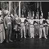 Jane Farnol, Myles Eason, Richard Haydn and unidentified others in the 1967 American Shakespeare production of A Midsummer Night's Dream