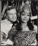 Alvin Epstein and Gloria Foster in the 1967 stage production A Midsummer Night's Dream
