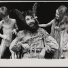 Richard Russell Ramos [center] and unidentified others in the 1974 Shakespeare at Lincoln Center production of A Midsummer Night's Dream