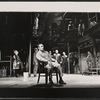 Dane Clark [center] and unidentified others in the stage production Mike Downstairs
