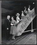 Robert Weede, Mimi Benzell [left] and unidentified others in the stage production Milk and Honey