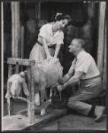 Mimi Benzell and Robert Weede in the stage production Milk and Honey